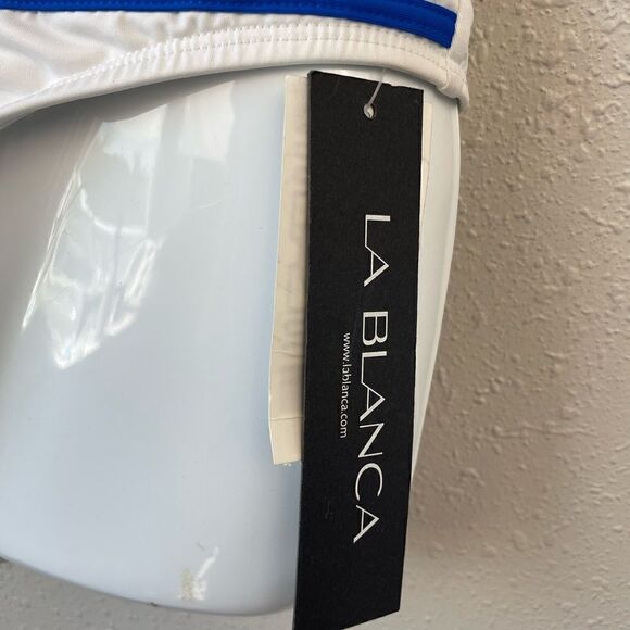 NWT La Blanca Bikini Top and Matching Bottoms Sizes 10 or 14 - Picture 4 of 7